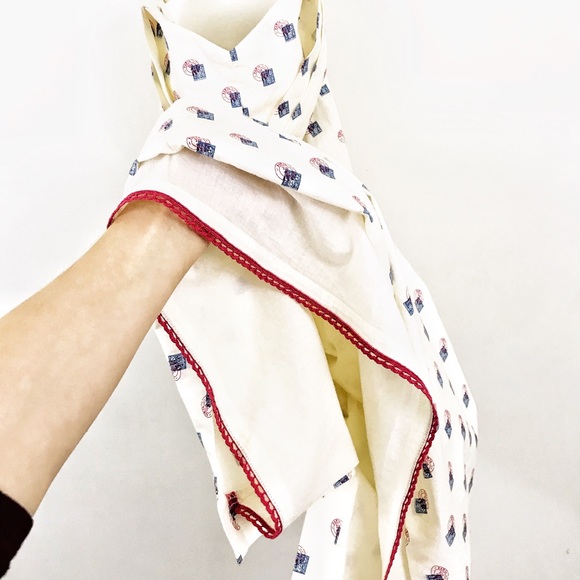 GIRLS FROM SAVOY ANTHRO PARIS POSTAGE PINUP DRESS - Picture 4 of 8